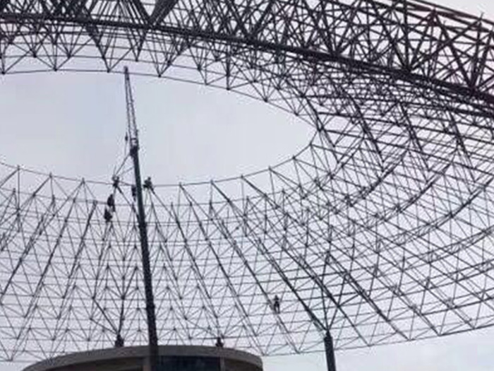 宜宾篮球馆球形网架厂家价格